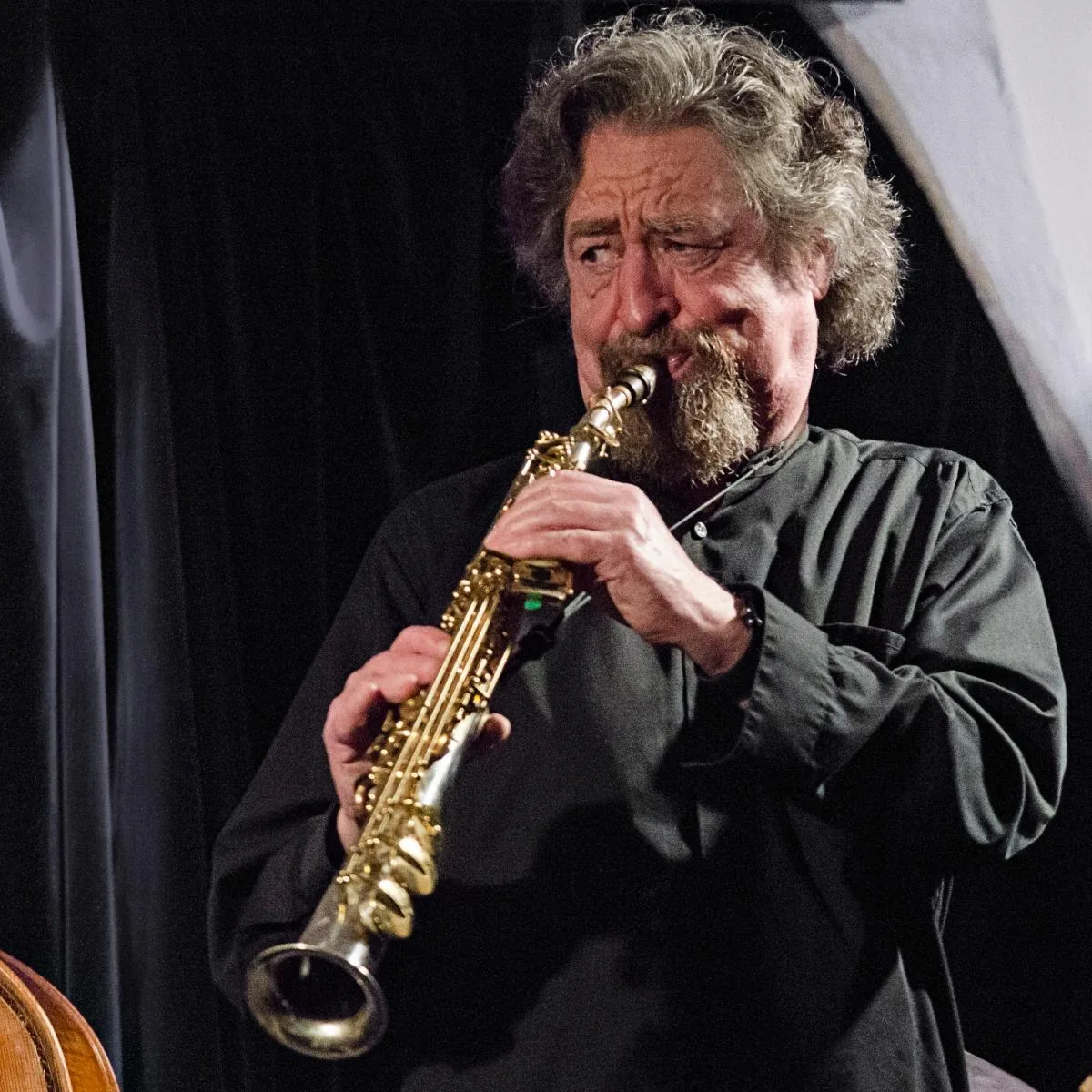 Daniel Guggenheim live am Sopransaxophon